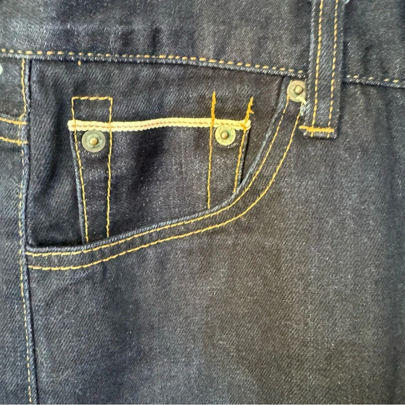 COMBATANT GENTLEMEN 100% Cotton Selvedge Button Fly Slim Straight Jeans. 31 - Picture 5 of 13